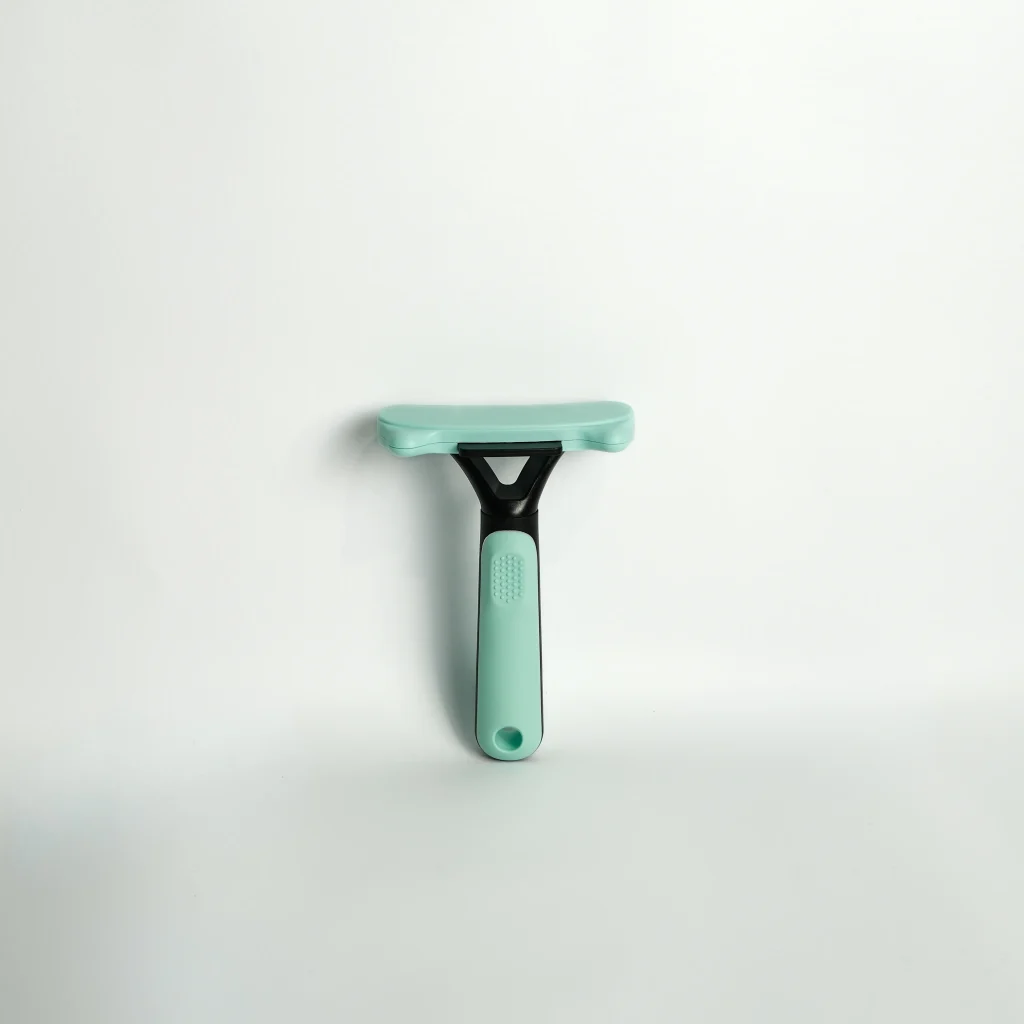 Self-Cleaning Pet Grooming Comb - Mint Green