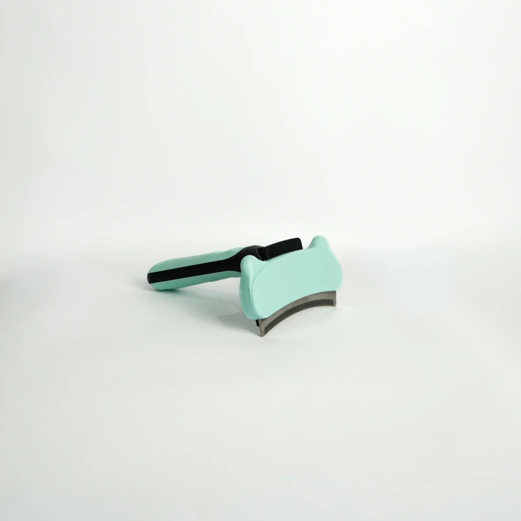Self-Cleaning Pet Grooming Comb - Mint Green