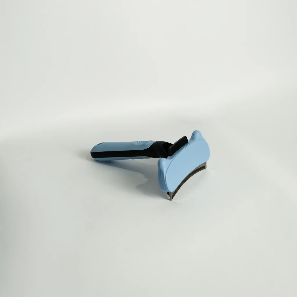 Self-Cleaning Pet Grooming Comb - Sky Blue