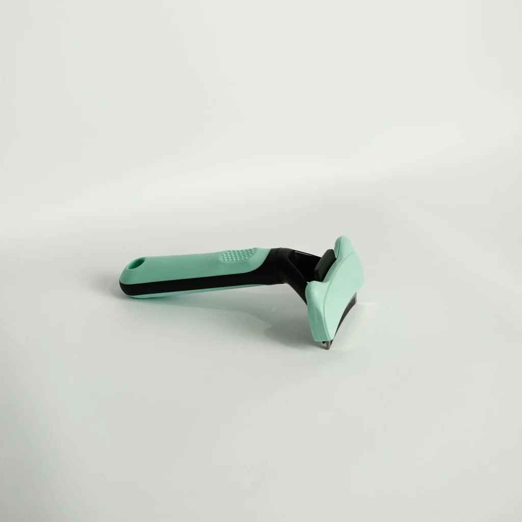 Self-Cleaning Pet Grooming Comb - Mint Green