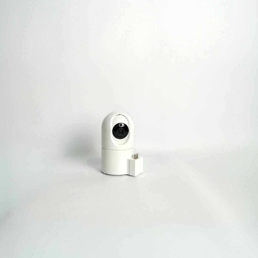 Close-up of the Furtopia smart feeder camera